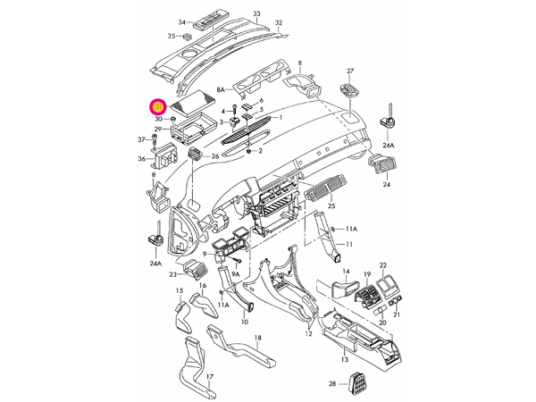 Audi アウディ 100(C4) 4AAAH用 エアコンフィルター｜en-and-company-ys｜02