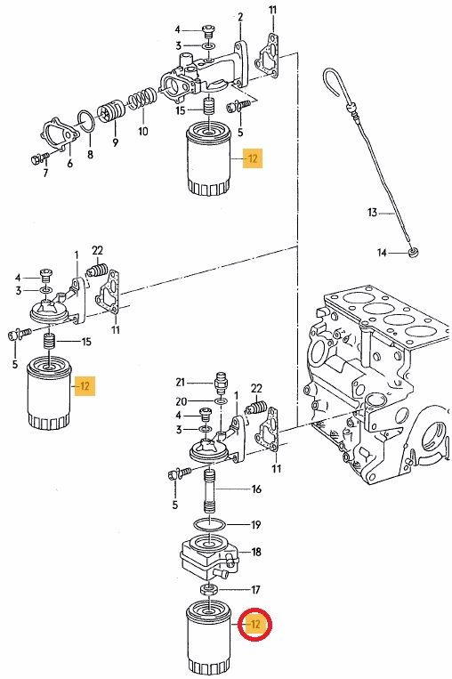 Audi アウディ 90 89NG用 純正エンジンオイル＋オイルフィルターセット : audi-oof00707 : en&co.PartsShop  1号店 - 通販 - Yahoo!ショッピング