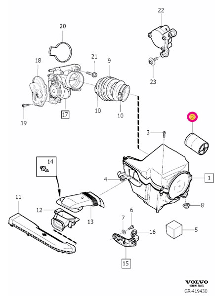 Ford フォード クーガ WF0JTM用 エアフィルター｜en-and-company｜02