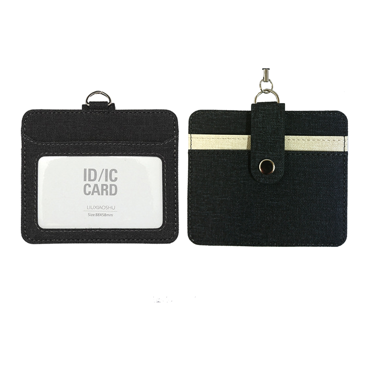社員証入れ id ic カードホルダー 名刺 カードケース ホルダー 社員証