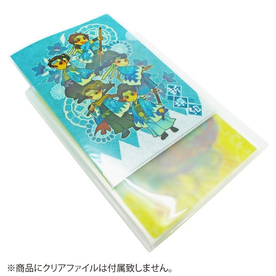 メール便不可 コアデ 表紙ポケット付 クリアファイル収納ホルダー 