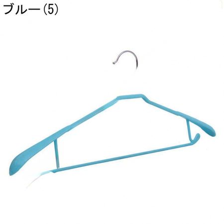 ハンガー 10本 すべらないハンガー クリップ付きハンガー ホワイト 洗濯ハンガー 頑丈 薄く スカ...