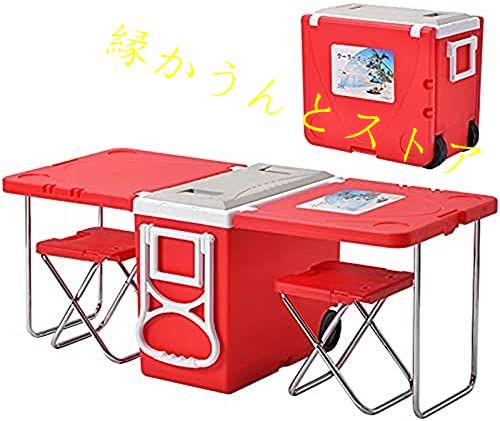 クーラーボックス キャスター付き 2way 箱型 28L大容量 折りたたみ 水入れ可 冷剤入れ可 保...