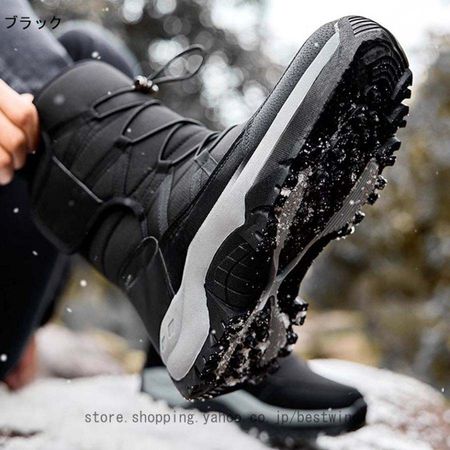 スノーブーツ メンズ 防水 winter snow boots for men 冬用 outdoor...
