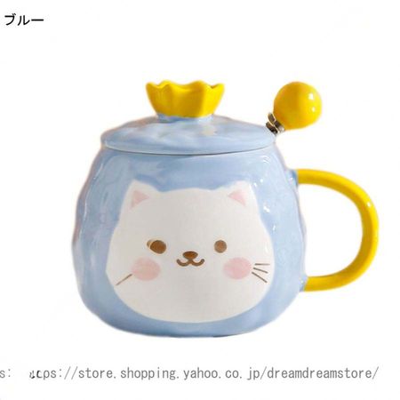 マグカップ 保温 猫 陶器 電子レンジ対応 ピンク 誕生日 マグ ギフト 北欧 紅茶 両親 珈琲マグ セット 新生活 台所 450ml レディース 贈り物 食洗機対応 食器｜encount-st｜02