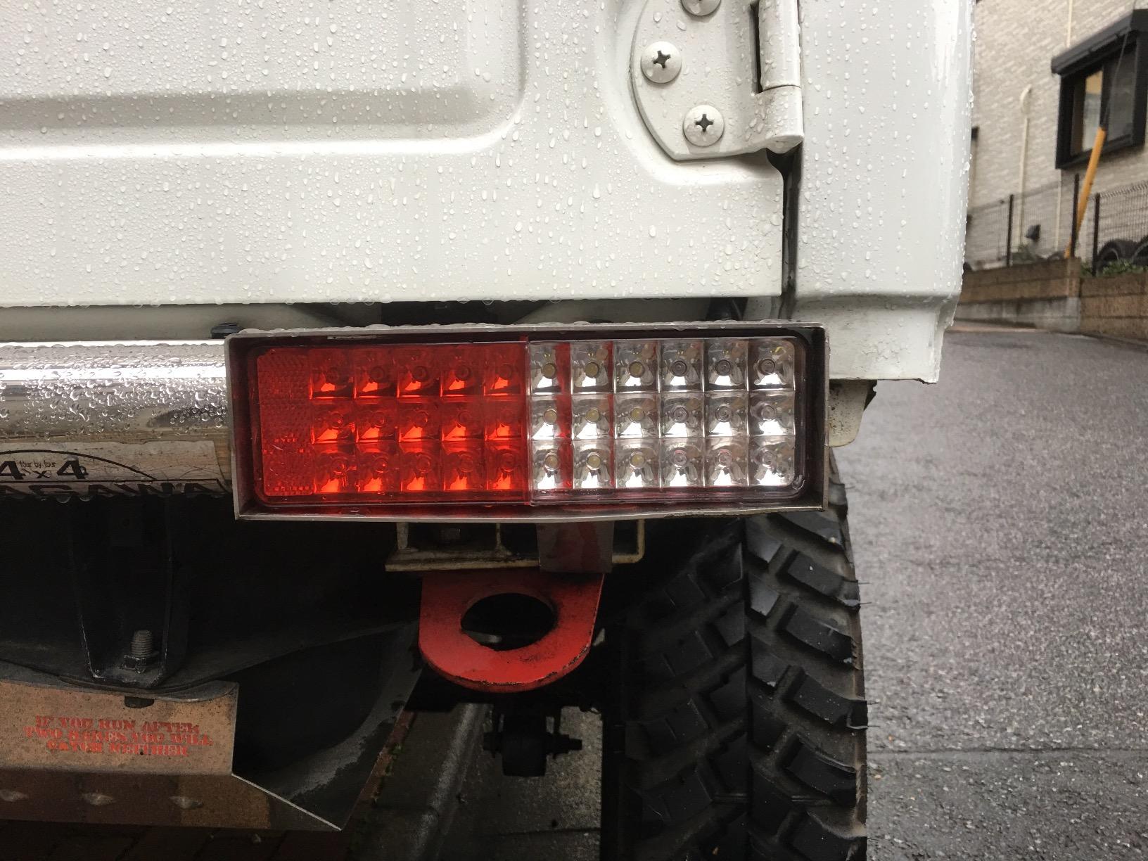 ジムニー スズキ JA11 JA12 JA22 72発高輝度 LED テールランプ