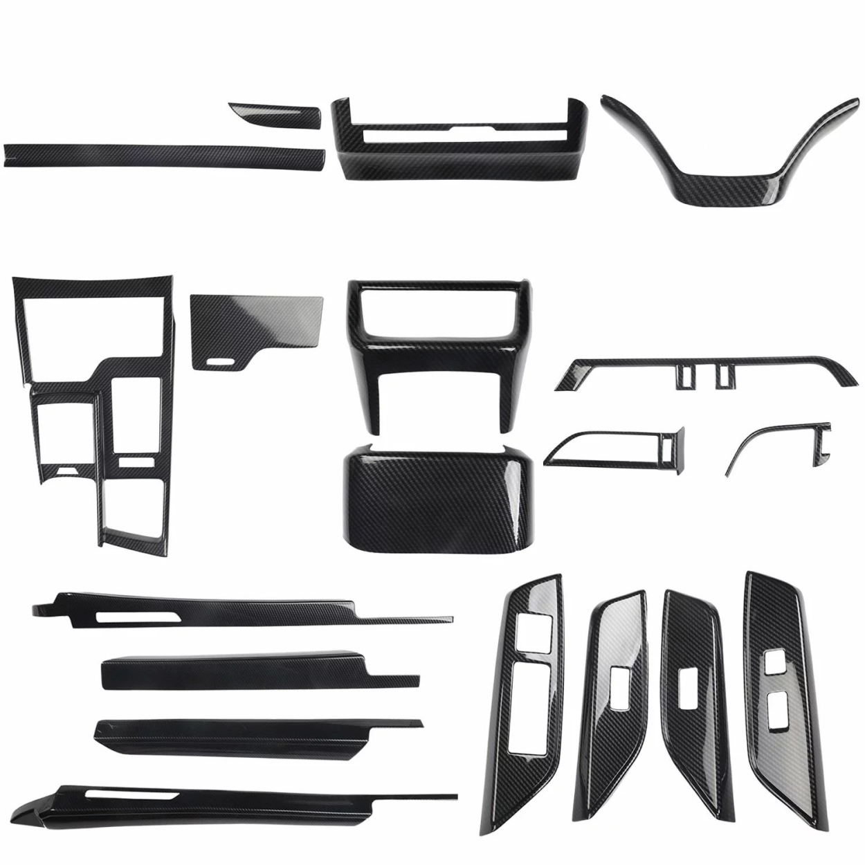 レクサス（LEXUS） 新型 ES ドアスイッチパネル カーボン柄 マホガニー