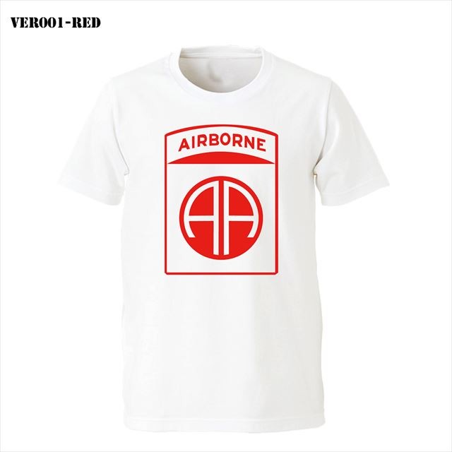 82ND AIRBORNE SHAPED インシグニア Ｔシャツ｜ener｜04