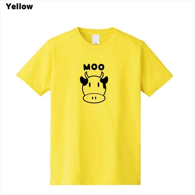 全3色 MOOロゴプリントTシャツ