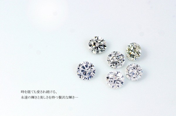 K18WG 0.3ctダイヤモンドペンダント/ネックレス スクリューチェーン