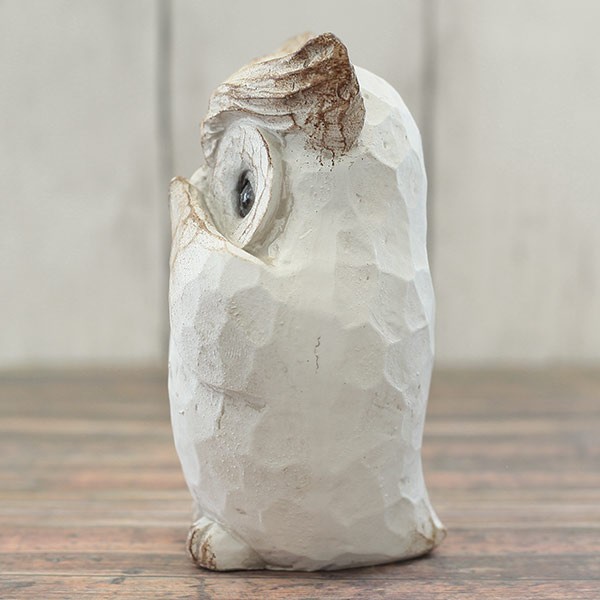 オーナメント アンティークアニマル オウル（ホワイト）D-WH（NG57