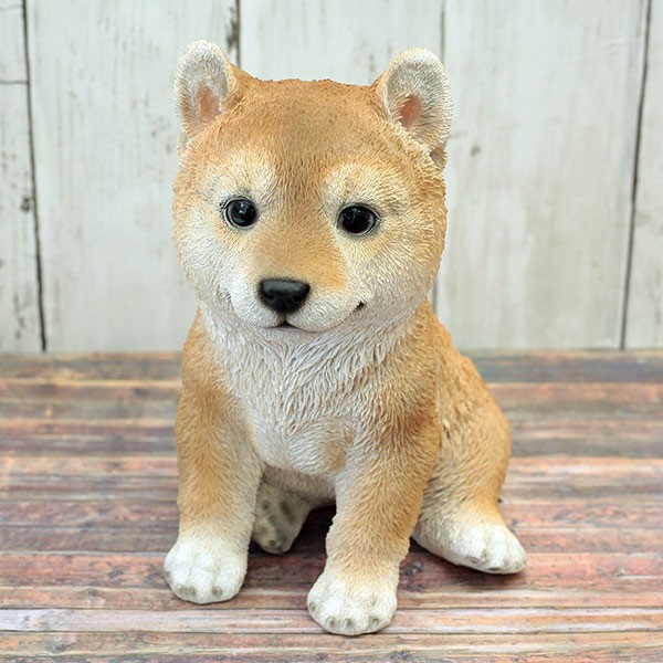 犬のオーナメント 豆柴 12907（高さ21cm） : 園芸ネット - 通販