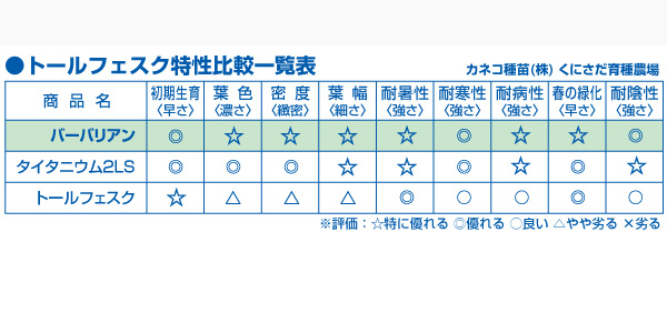 芝の種 トールフェスク バーバリアン 原袋22...の詳細画像2