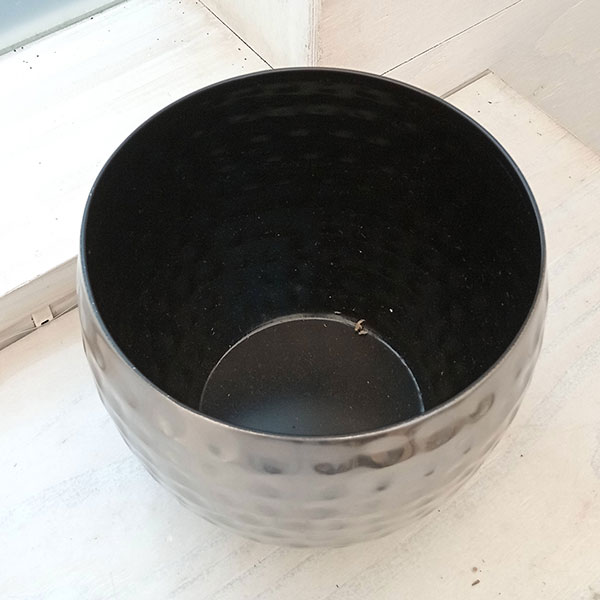 （わけあり特価）メタル鉢カバー：コディ リード小（直径14cm）｜engei｜02