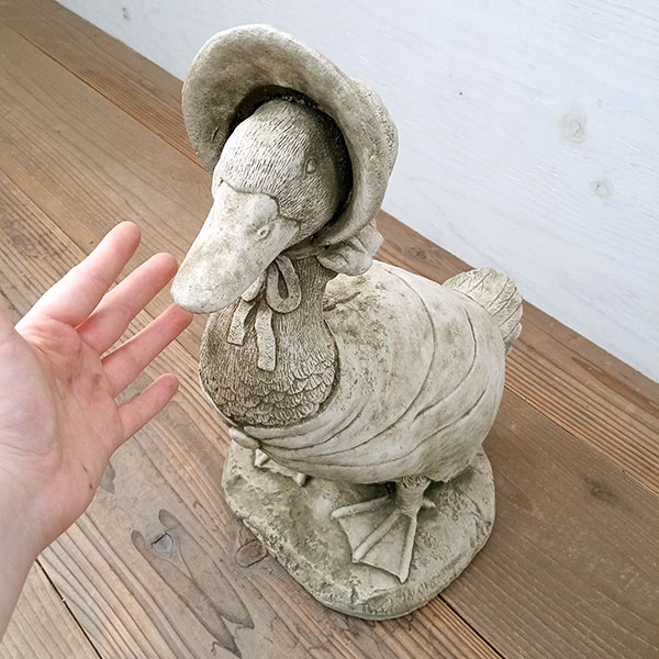 ガーデンオーナメント：アヒル（13608） 