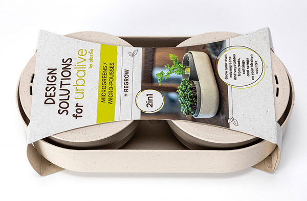 栽培キット スプラウトと葉野菜栽培・マイクログリーンズ・リグロウ・アイボリー |  | 01