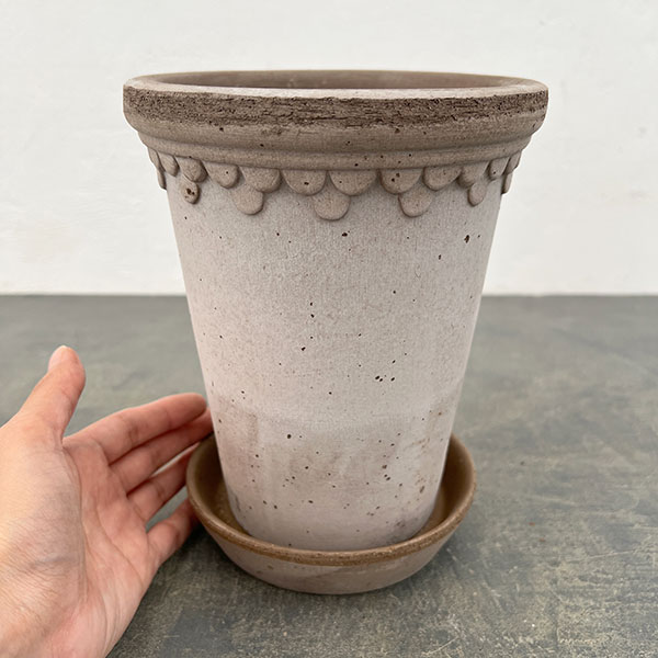 BERGS POTTER コペンハーゲントール14 グレー(直径14cm)45494 : 園芸