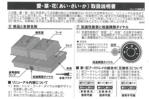 家庭用発芽育苗器：愛菜花（あいさいか） 送料無料