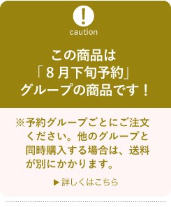 8月下旬予約