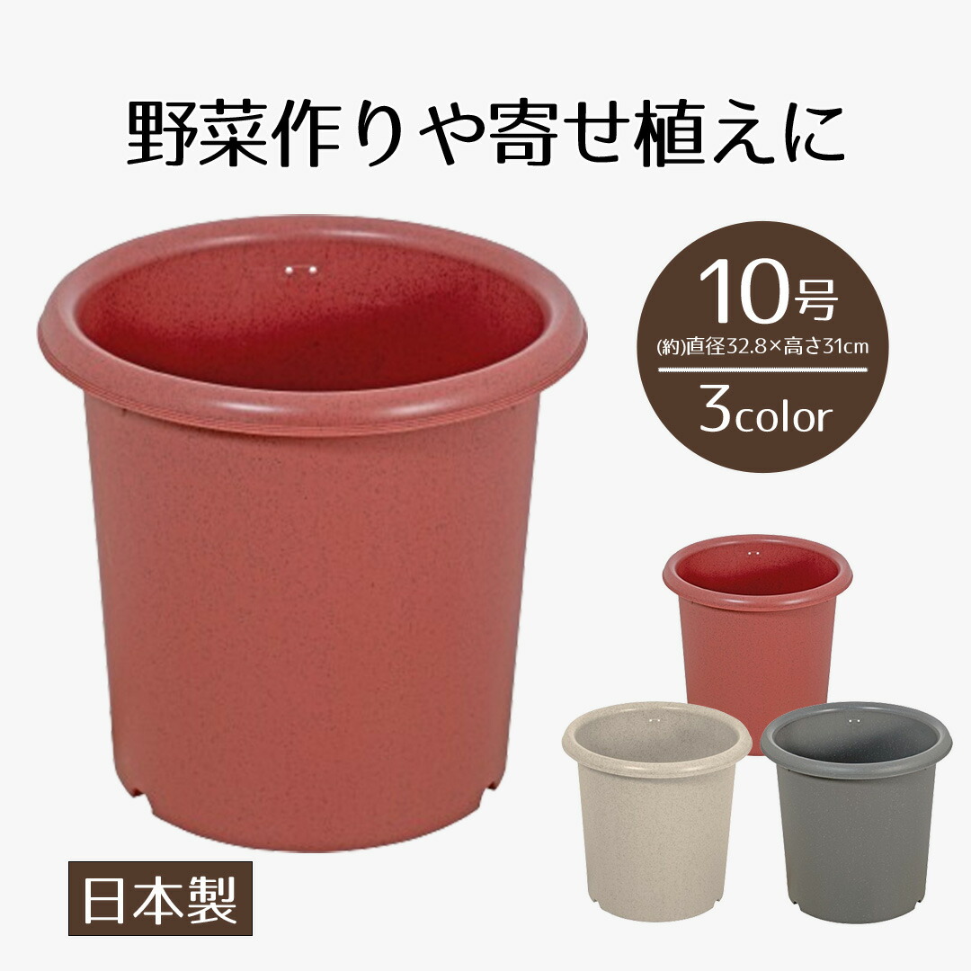 ベジタブル＆フラワー ガーデンポット 10号