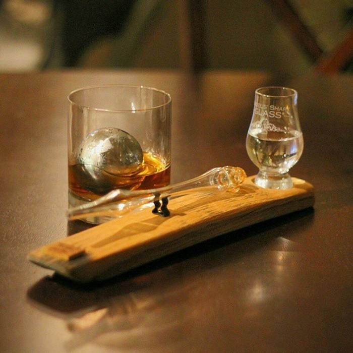 ウイスキー グラス アクセサリー ウィスキー ロボール ステンレス製