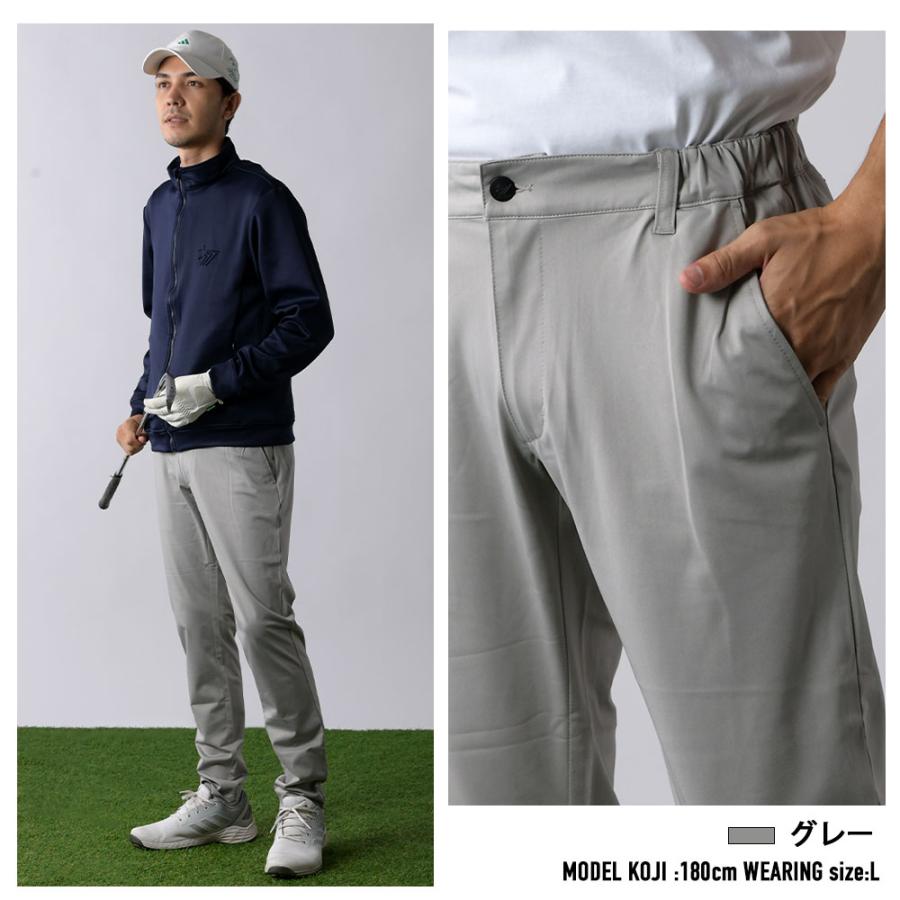 撥水 ゴルフパンツ メンズ スーパーストレッチ ゴルフ パンツ