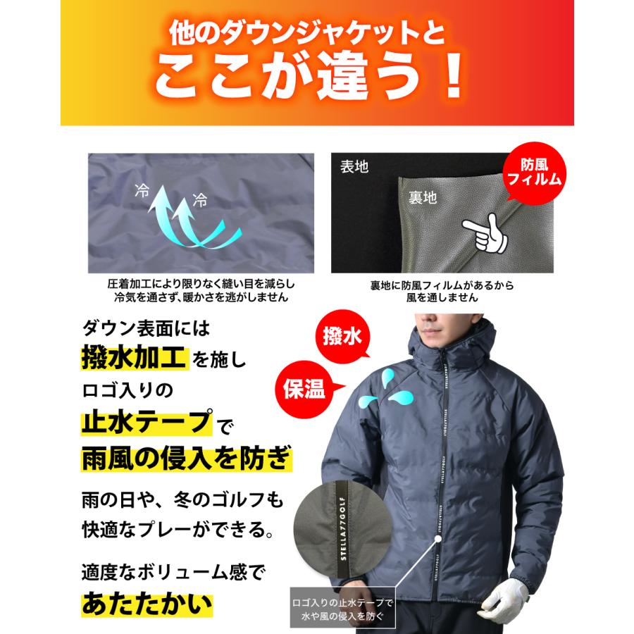 商品入れ替えの為大特価!! 4,980円】中綿 ゴルフ ジャケット 防風 JKT