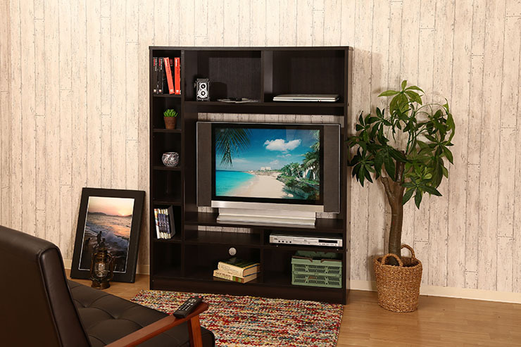 壁面収納 テレビボード 大型収納ユニット テレビ台 壁面ユニットTV台 120cm幅 テレビボード テレビラック TV台