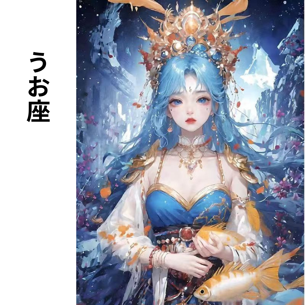 ダイヤモンドアート 初心者 キット 12星座 モチーフ ビーズ 刺繍