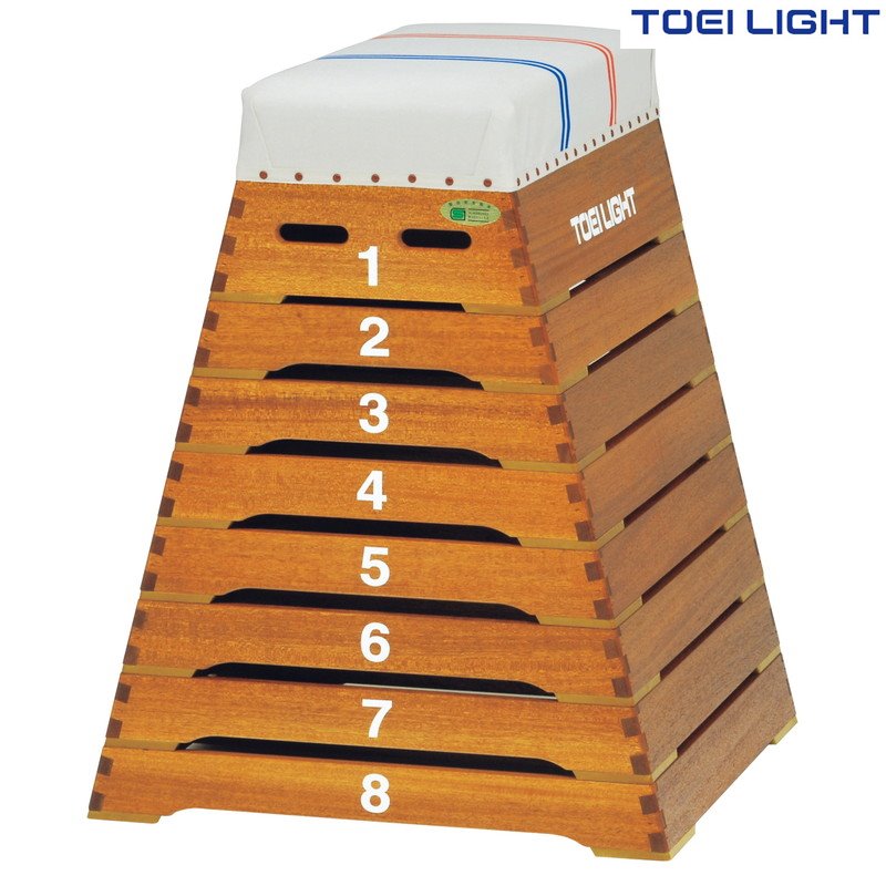 トーエイライト 跳び箱ＳＴ８段小型 T2697 TOEI LIGHT   スポーツ