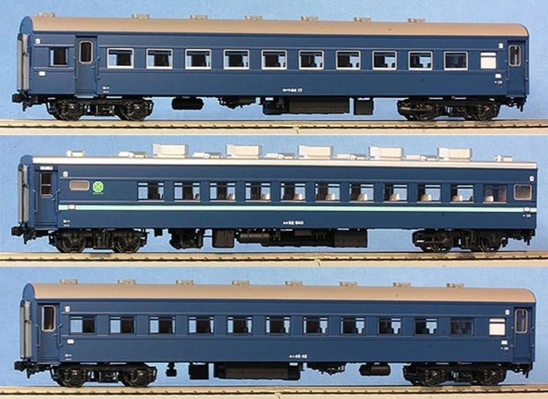ダイキャストマスター 天賞堂 57039 急行 ニセコ 用旧型客車 輌セット
