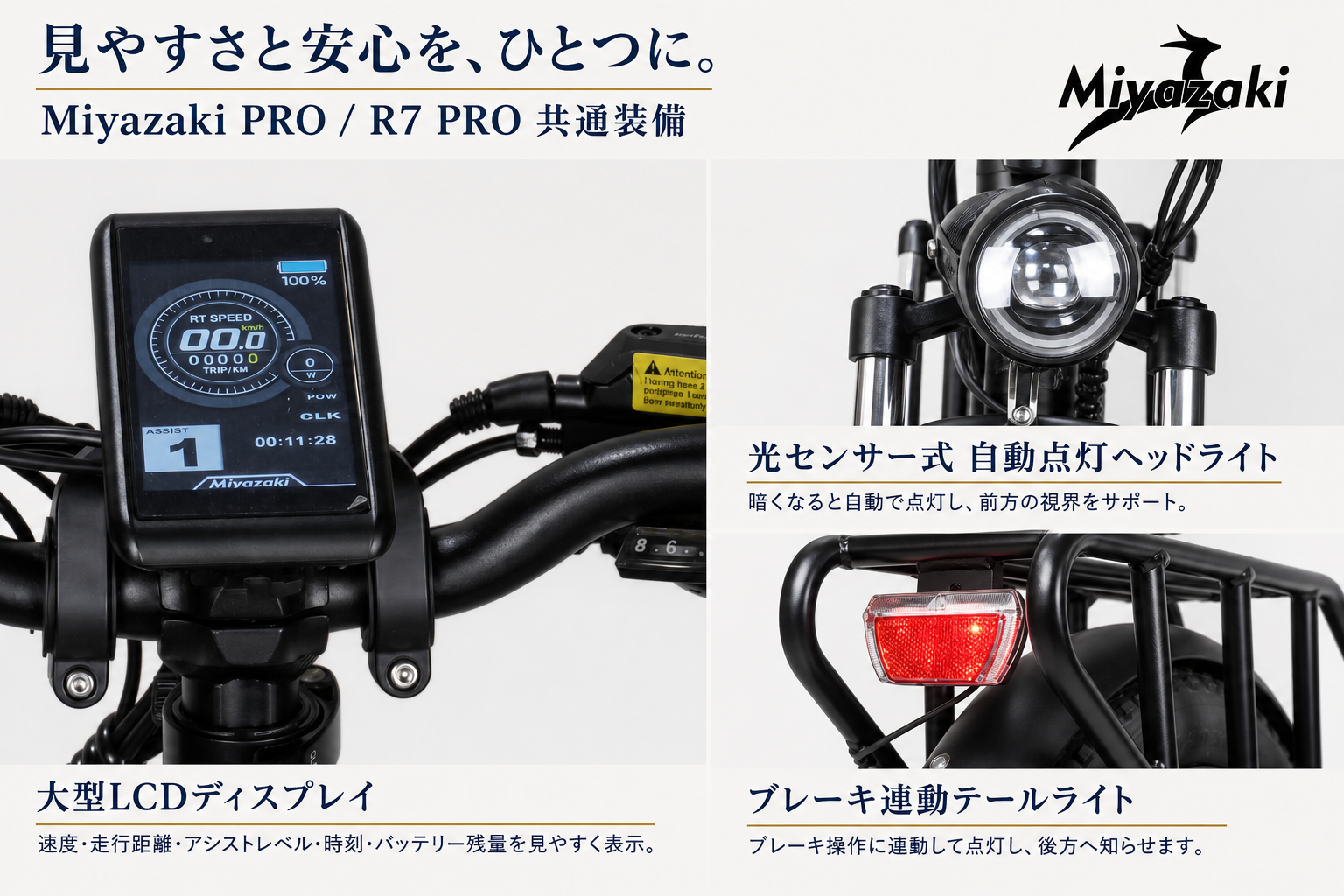 型式認定】 Miyazaki R7Pro ファットバイク 電動アシスト自転車