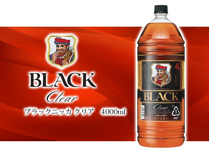 ブラックニッカ クリア 業務用 4L（4000ml） ジャパニーズ ウイスキー