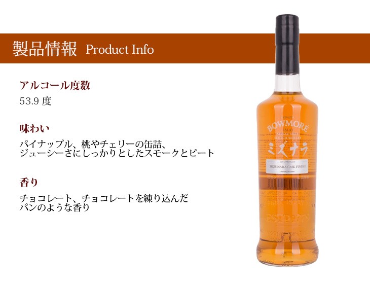 楽天市場】【未開封】BOWMORE ボウモア カスク ストレングス