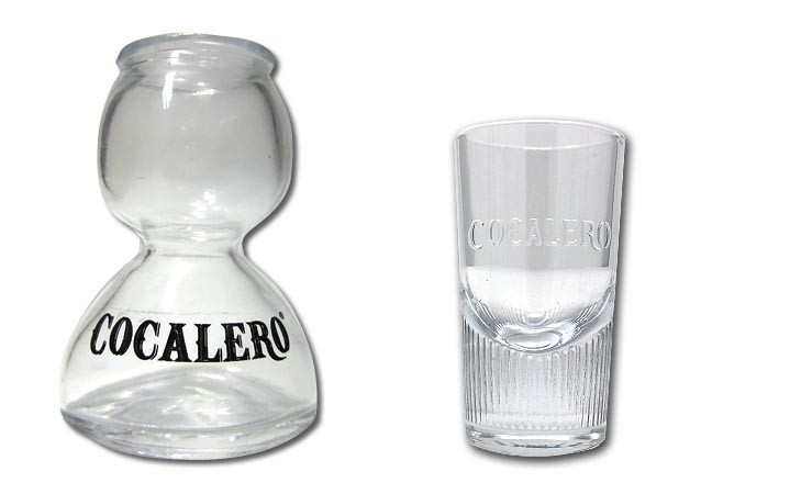 コカレロ Cocalero 700ml リキュール 29度 コカボムグラス１個＋ショットグラス１個付 箱なし 送料無料