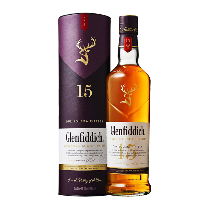 グレンフィディック 15年 ソレラリザーブ 750ml シングルモルト