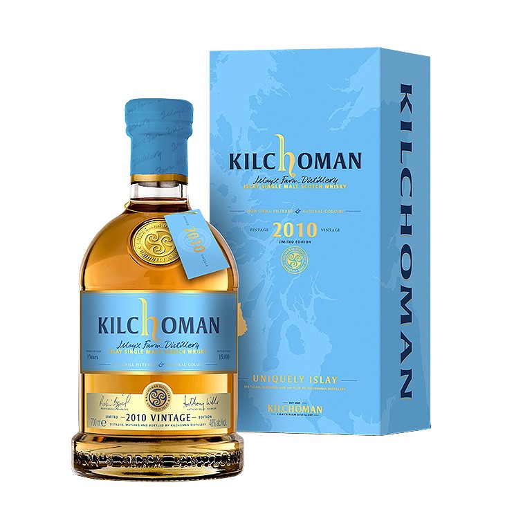 キルホーマン 9年 2010 ヴィンテージ 700ml シングルモルト ウイスキー 48度 正規品 箱付 送料無料