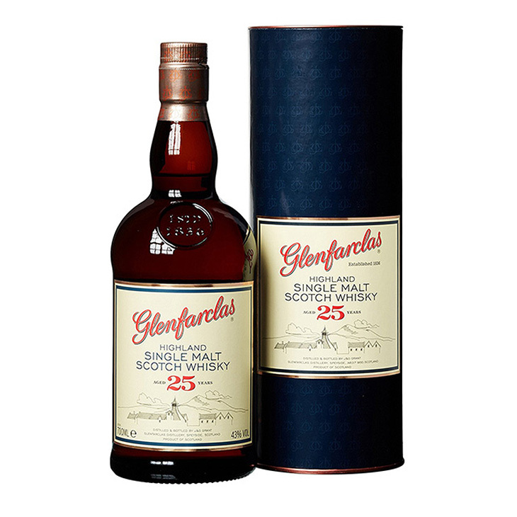 グレンファークラス 25年 700ml シングルモルト ウイスキー 43度