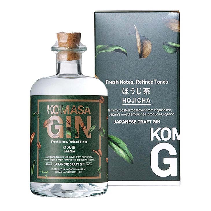 コマサ ジン KOMASAGIN ほうじ茶 500ml 国産ジン 45度 正規品 箱