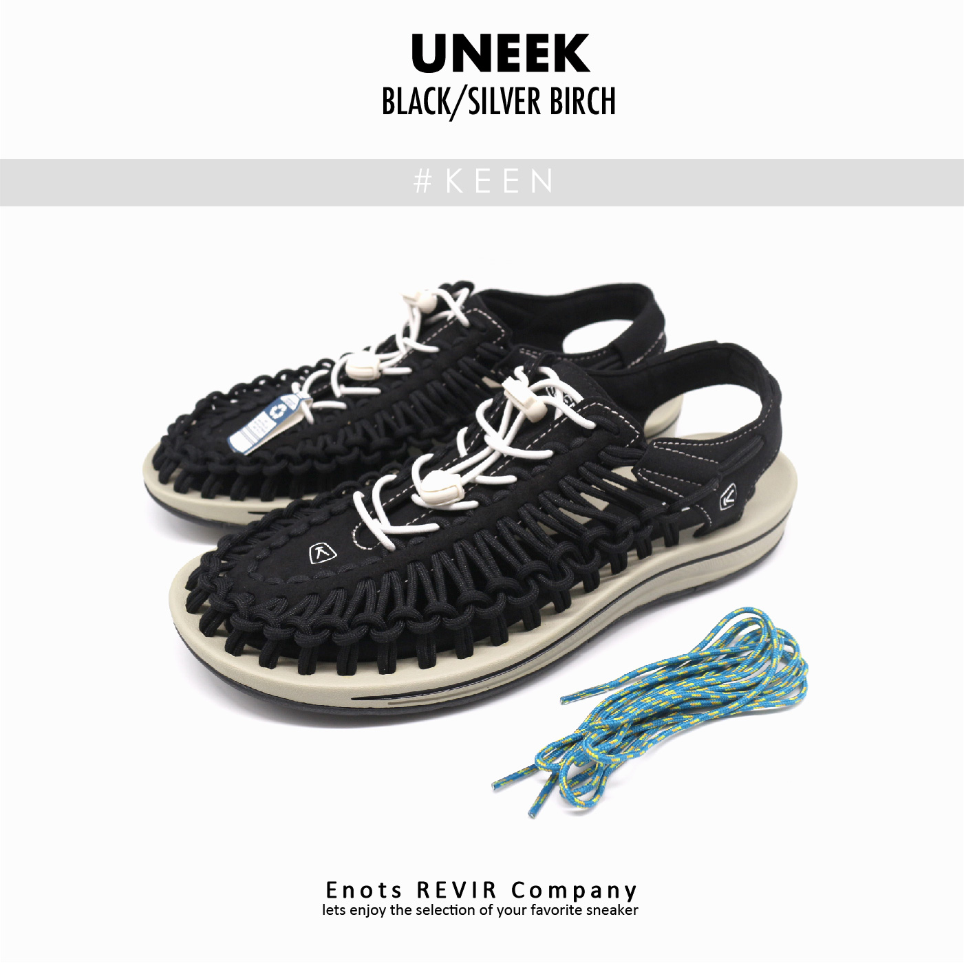 KEEN UNEEK 1027435 BLACK/SILVER BIRCH BAMBOO SHOOTS キーン ユニーク メンズ BAMBOO 送料無料