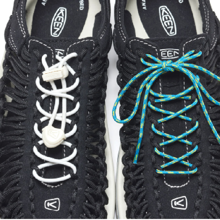 ユニーク(KEEN) KEEN UNEEK 1027435 BLACK/SILVER BIRCH BAMBOO