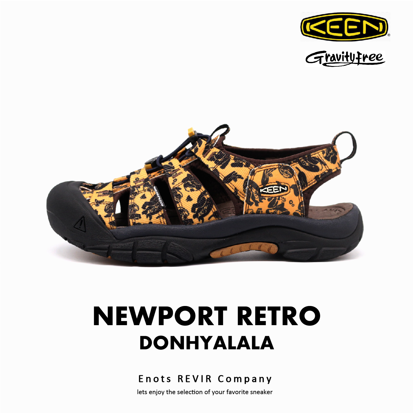 KEEN キーン サンダル ニューポート レトロ メンズ NEWPORT RETRO 1027451 GRAVITYFREE DONHYALALA アウトドア キャンプ フェス｜enots-revir