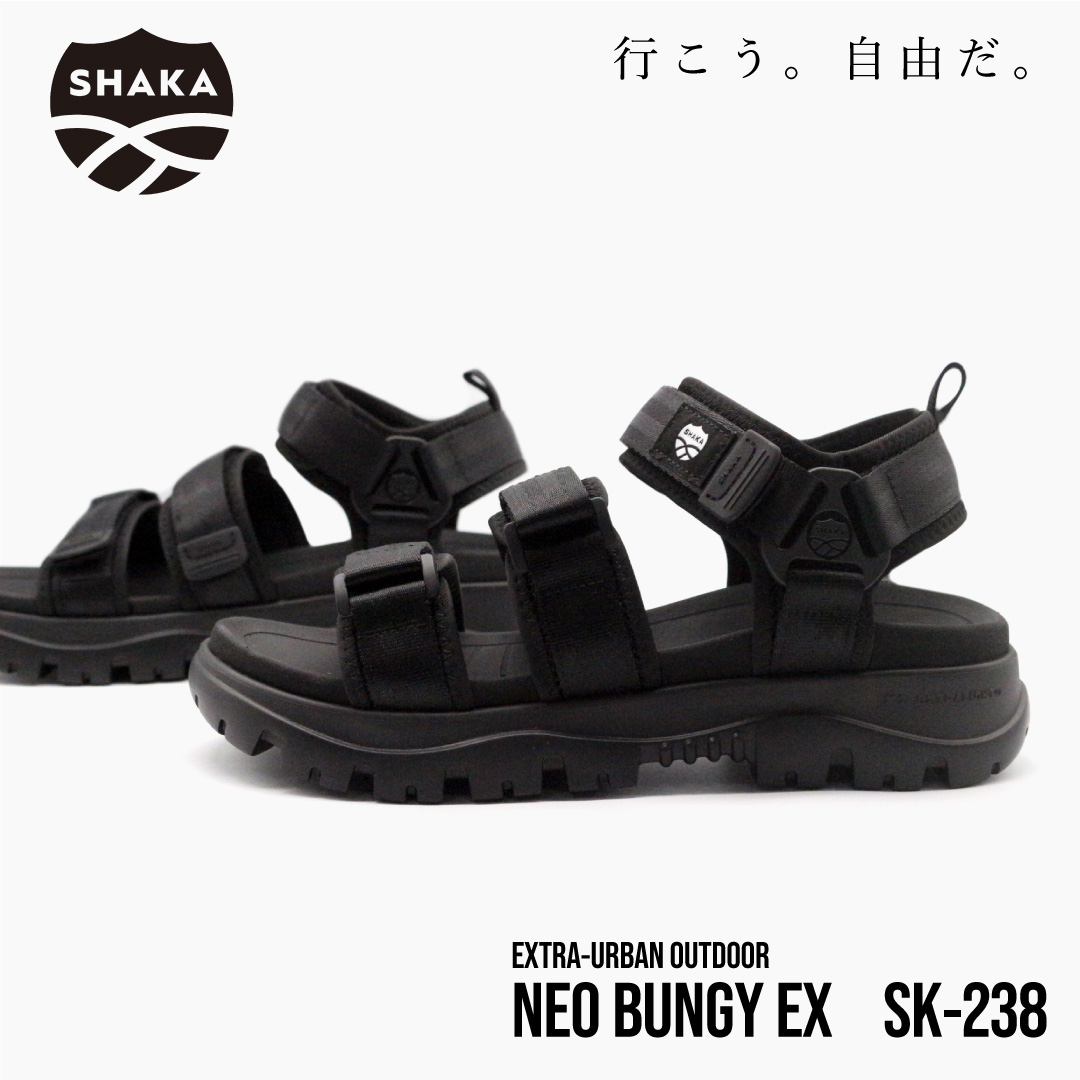 SHAKA（シャカ） サンダル 厚底 レディース ネオバンジー NEO BUNGY EX