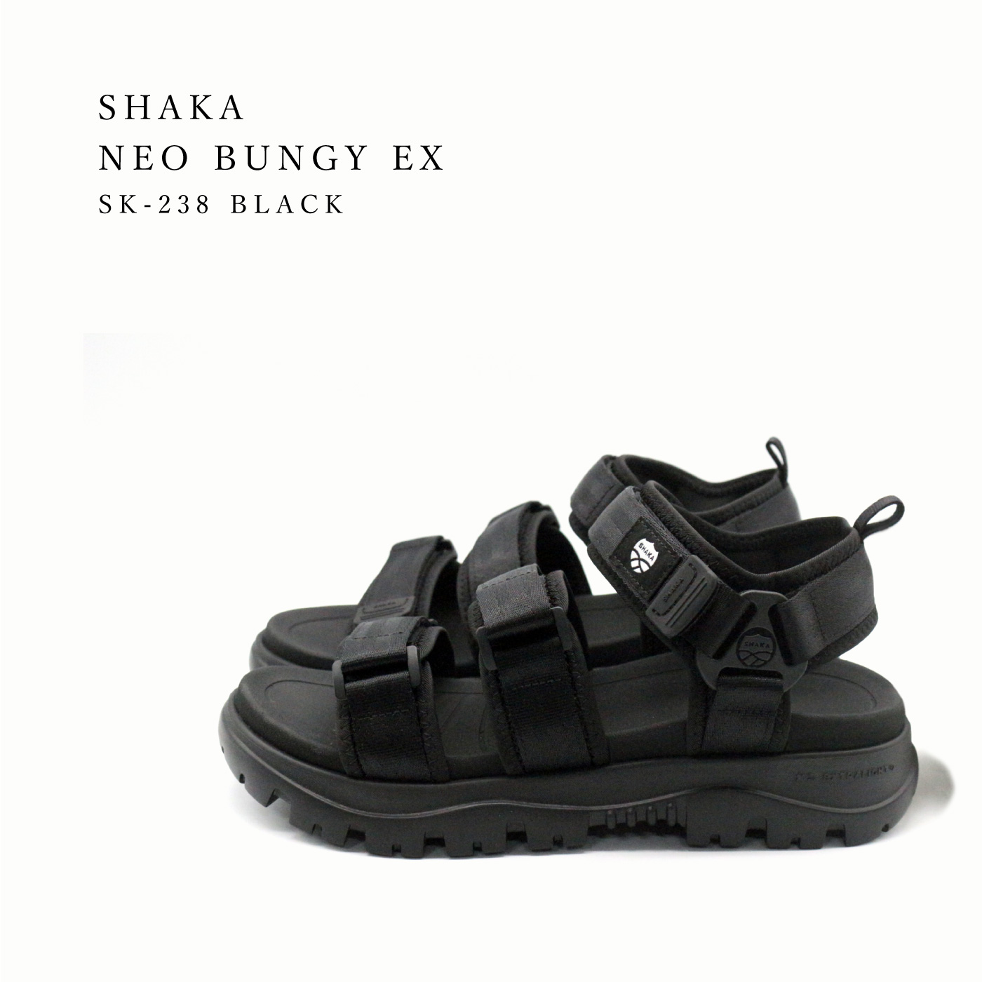 SHAKA（シャカ） サンダル 厚底 レディース ネオバンジー NEO BUNGY EX