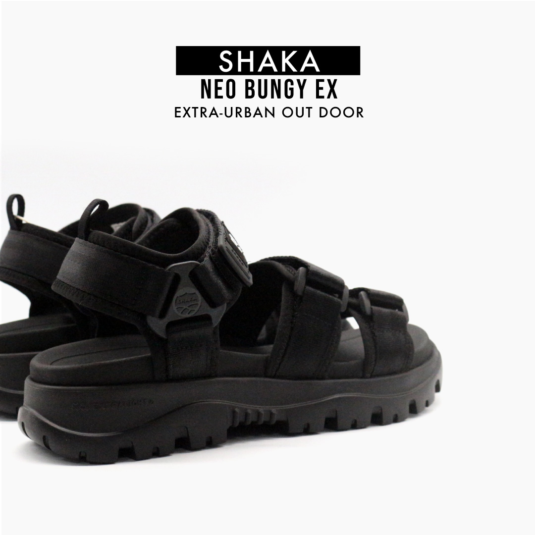 SHAKA（シャカ） サンダル 厚底 レディース ネオバンジー NEO BUNGY EX