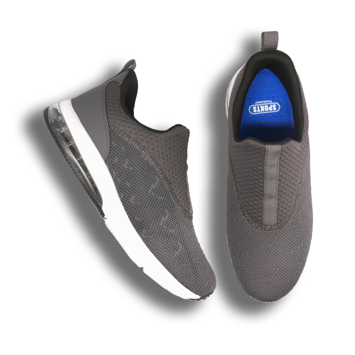 【関税込み】untitlabR グレー Swift Trek スリッポンスニーカー Swift Trek Slip-on