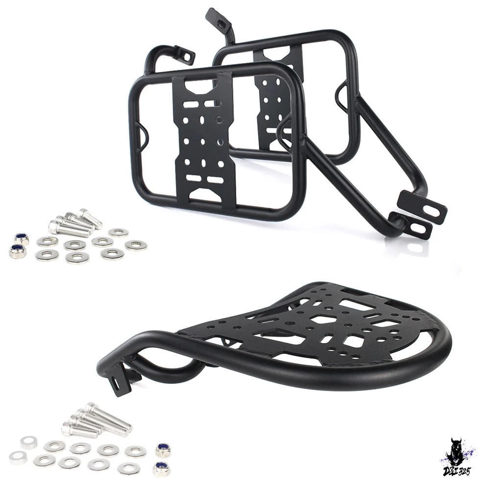 互換品 Honda XR150L 2014-2024 用 リアラゲッジラック パニアラック サドルバッグブラケット_6
