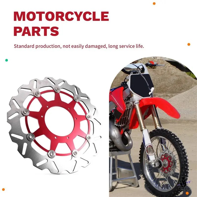 互換品 ホンダ CR125/CR250/CRF250R/CRF450R 2002-2022 用 320mm フロントブレーキディスク_4