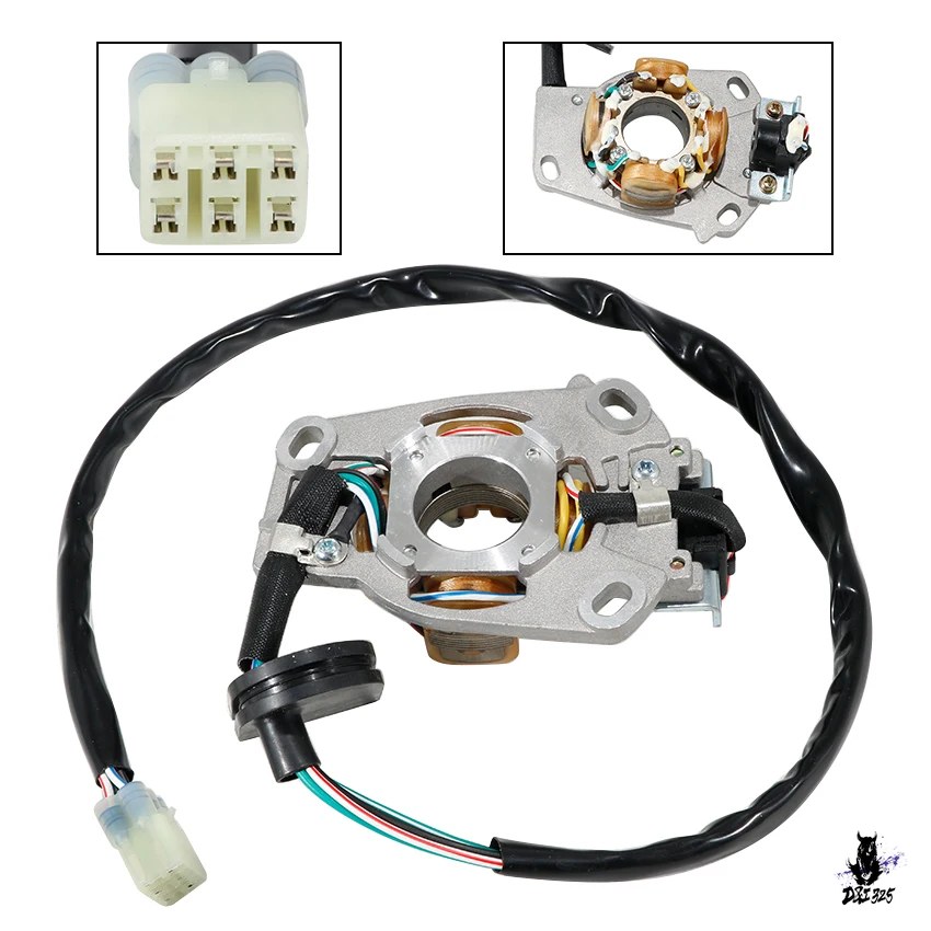 互換品 Yamaha YZ125 YZ125X 2005-2021 ステーターコイル 1C3-85560-00 1C3-85560-10_2