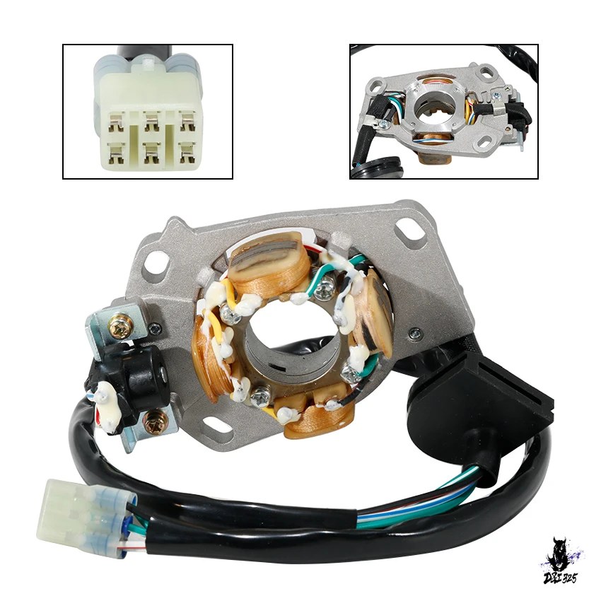 互換品 Yamaha YZ125 YZ125X 2005-2021 ステーターコイル 1C3-85560-00 1C3-85560-10_3